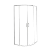 Cabina de dus BR6691AA 90X90cm, Sticla Securizata, Cadru Aluminiu, Usi Culisante-Diplon